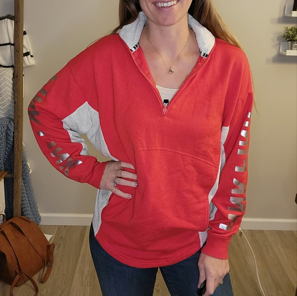 PINK pull over